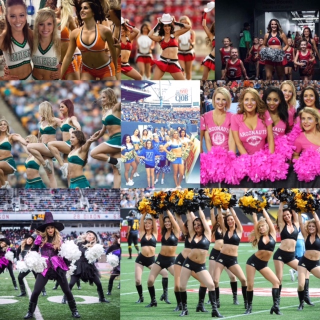 CFL Cheerleaders 2016