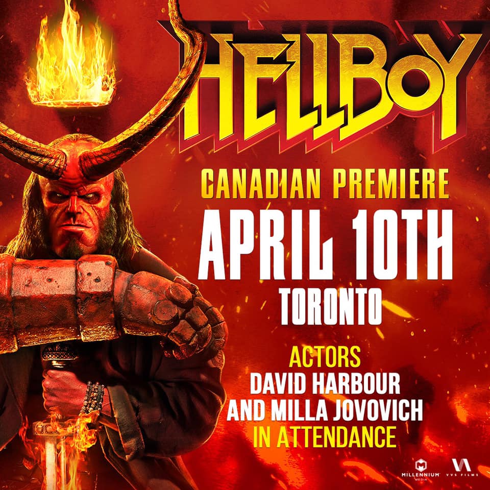 TORONTO CONTEST: Win Passes to the Canadian Premiere of Hellboy