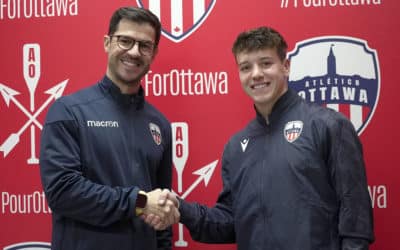 Atletico Ottawa Sign Under 21 Player Of The Year Matteo De Brienne