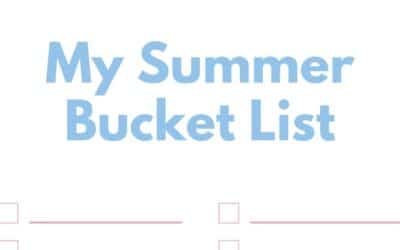 The Keith Whittier 2024 Summer Bucket List